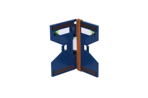 Hands Free Magnetic Post Level With Elastic Strap For Fence Posts Poles And More, Ideal For Installing Posts On Metal Surfaces Using Built In Magnetic Strips, Century Drill And Tool
