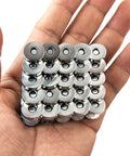 Magnetic Purse Snap Clasps 14mm Silver Tone Sets For Bags Handbags Purses And Clothing DIY Closures No Tools Required Easy Install 50 Sets