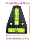 Dual Use Magnetic RV Levelers For Leveling And Stabilization With Screw Mounting, 2 Pack, Acrylic Case Magnetic Base