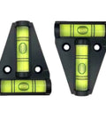 Dual Use Magnetic RV Levelers For Leveling And Stabilization With Screw Mounting, acrylic cases, magnetic bases, 2 pack, exterior RV parts