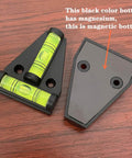 Dual Use Magnetic RV Levelers For Leveling And Stabilization With Screw Mounting, 2 Pack, Acrylic Case Magnetic Base, Includes 4 Screws