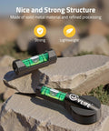 Magnetic Scope Leveling Kit With High Visibility Bubble Level For Precise Optics Alignment And Rock Solid Mounting On Iron Surfaces Built With A Heavy Duty Metal Structure For Long Lasting Field Use Cvlife shown on rocks