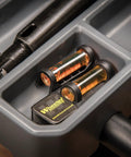 Magnetic Base Scope Leveling Tool For Gunsmithing And Maintenance By Wheeler Engineering in tool tray close-up
