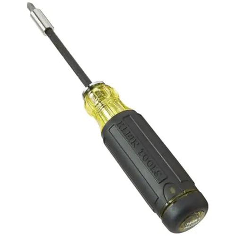 All-In-One Magnetic 14-In-1 Screwdriver Set With 13 Bits And One Quarter Inch Nut Driver, Adjustable Blade Length For Tight Spaces