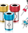Upgraded Magnetic Screwdriver Head Ring For One Quarter Inch Hex Bits And Power Bits Universal Screw Magnetizer And Magnetic Screw Holder