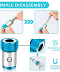 Upgraded Magnetic Screwdriver Head Ring for One Quarter Inch Hex Bits and Power Bits demonstrating simple disassembly.