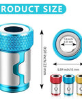 Upgraded Magnetic Screwdriver Head Ring For One Quarter Inch Hex Bits And Power Bits Universal Screw Magnetizer And Magnetic Screw Holder