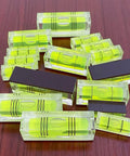 Magnetic Square Bubble Level Set Of 5 Pieces With 29mm 40mm And 52mm Levels For Quick Layouts And Precise Measurements