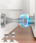 ✝️ 2-Pack Door Stoppers Magnetic Door Catch, Stainless Steel Magnetic Door Stop with glowing magnetic effect in hallway