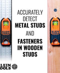Compact Magnetic Stud Finder And Level With Bubble Vial For Wood And Metal Detection Rare Earth Magnet For Fast Metal Studs