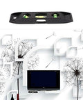 Magnetic Torpedo Level 6 Inch With 3 Bubble Vials Plumb Level And 45 Degree, Tough Magnetic Strip For Iron Surfaces, Top Read Window For Tight Spaces