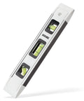 Magnetic Torpedo Level 9 Inch With Box Frame And Alloy Construction, Hands Free Magnetic Attachment For Fast Readouts On Iron Surfaces
