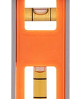 9-Inch Magnetic Structo-Cast Torpedo Level delivers fast, accurate readings on metal surfaces, pipes, wood with durable frame