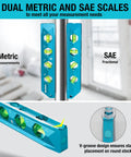 High Visibility 8 Inch Magnetic Torpedo Level With Four Bubbles 0 Degree 30 Degree 45 Degree And 90 Degree V Groove Large Viewing Window Aluminum Alloy Body Hanging Hole SAE And Metric Scale For DIYers And Home Projects Duratech.