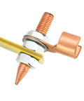 Fix Tite Magnetic Welding Ground Clamp with strong suction head and copper tail stabilizer for fast grounding