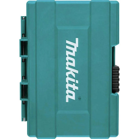 Makita Impact Gold 14-Piece Titanium Drill Bit Set With Quarter Inch Hex Shanks For Metal Wood Plastic Stainless Steel case