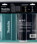 Makita Impact Gold 14-Piece Titanium Drill Bit Set With Quarter Inch Hex Shanks packaging showing details and specifications