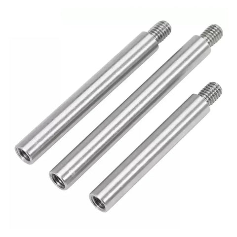 Male To Female Round Standoff Studs, 304 Stainless Steel PCB Spacers M2.5 To M6 in various lengths, front view