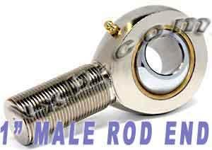 Male Rod End 1 POSB16L Left Hand Bearing - VXB Ball Bearings