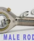 Male Rod End 7/16 POSB7 Right Hand Bearing - VXB Ball Bearings