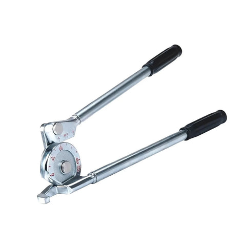 Half Inch Pipe Tube Bender For Copper Plumbing Manual Aluminium Pipe Bender 0 To 180 Degree Adjustable Heavy Duty Carbon Steel
