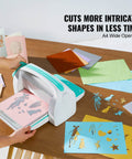 All In One Die Cutting And Embossing Machine For Scrapbooking And Card Making 9 Inch A4 Opening Manual Starter Kit on table