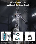 Manual Lever Chain Hoist Quarter Ton 550Lb Capacity With 5 Ft Lift G80 Chain Dual Pawl Brake 360 Rotating Hooks in use