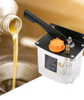 Manual Lubricating Pump For CNC Machines 5L Oil Pump 650CC Left Hand Operated Lubrication System with oil pouring