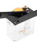 Right Hand Operated Manual Lubricating Pump 650cc with easy push operation and slick piston design for CNC machine tools.