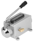 Heavy Duty Manual Lubrication Pump With Double Outlet Port 500CC CNC 4mm Oiler for Punching Machine and Lathe Machine