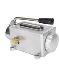 Heavy Duty Manual Oil Pump for CNC Machines and Milling Lathes, 500cc Aluminum Alloy Hand Operated Lubrication Tool, Side View