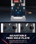 Manual Wire Stripper Machine For Scrap Wires 0.06 To 1 Inch And 1.5 To 25 Mm Range Drill Powered Cable Stripper close-up view