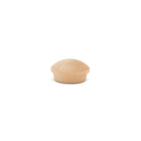 Maple Wood Hole Plugs Half Inch Pack of 100 Mushroom Top Screw Hole Plugs For Furniture Finishing Easy Fit And Clean Look