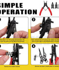 Step-by-step use of All In One Retaining Rings Kit With 312 Pieces 21 C Clip Sizes 4Mm To 28Mm And 10 E Clip Sizes 1.5Mm To 10Mm by Mardatt