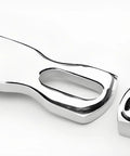 Marine Grade Stainless Steel Heavy Duty Door Hasp With Turning Padlock Eye Mount, corrosion-resistant 316L latch parts display
