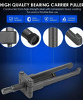 Lower Bearing Carrier Puller With Adjustable Arms For Outboard And Stern Drive Gearcases 115HP And Up, shown close-up