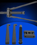 Lower Bearing Carrier Puller With Adjustable Arms For Outboard And Stern Drive Gearcases 115HP And Up, steel components