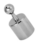 316 Stainless Steel Boat Bimini Ball Top Cap Fitting External Eye End for 22mm and 25mm Round Tubes with Double Screws Type