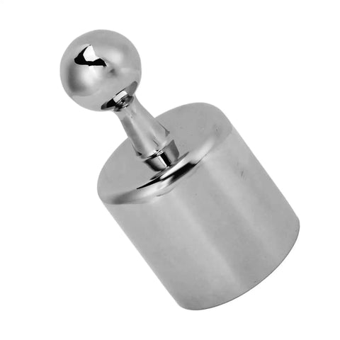 316 Stainless Steel Boat Bimini Ball Top Cap Fitting External Eye End for 22mm and 25mm Round Tubes with Double Screws Type