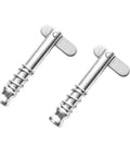 2pcs stainless steel boat bimini quick-release pins with drop cam, 1/4 in diameter