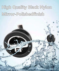 Durable marine cam latch with nylon body and 316 stainless steel cam bars delivers secure, flush mount locking