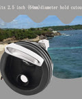 Durable marine cam latch with flush mount fits 2.5 inch hole, crafted from tough nylon with stainless steel cam bars