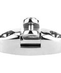 Bimini top deck hinge, stainless steel marine-grade hardware, 180-degree rotating