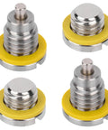 4 Pack Marine Lower Unit Drain Plugs For Mercury MerCruiser Outboard Gear Case Thread Size Three Eighths By Sixteen With Gaskets