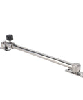 Marine-grade 316 stainless steel boat hatch window adjuster with 248–432mm telescoping support and mounting plates