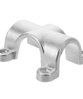 Tube-to-tube clamp for 1-inch boat rails; marine-grade 316 stainless steel with two screw mounts.