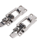 Fabater boat anti-rattle latch pair, marine-grade 316 stainless steel, lockable with padlock hole (2-pack).