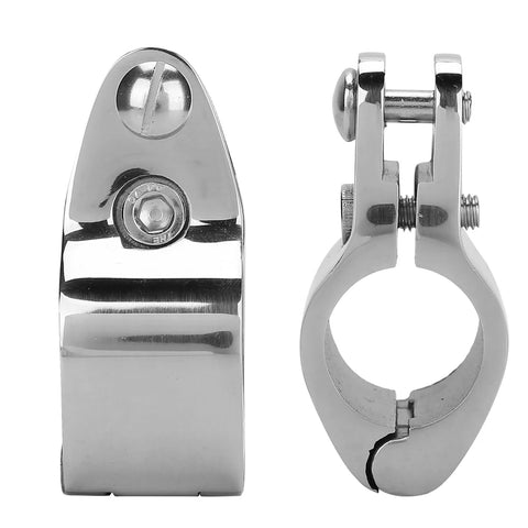 Tomotato stainless steel boat hinge upper jaw slide hardware, 2 pcs, 22mm marine grade fittings