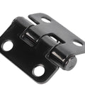 Close-up of AKLOSIPY stainless steel butt hinge, 38mm x 38mm with mounting holes