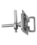 NayewPPyy stainless steel boat floor lock hatch latch with lift handle, marine grade 316 deck hardware (side view)